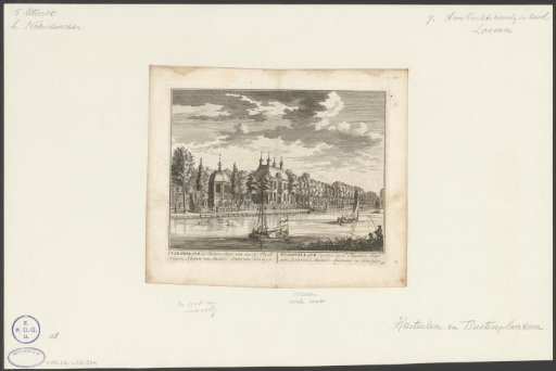 View of the estate Over-Holland on the Vecht