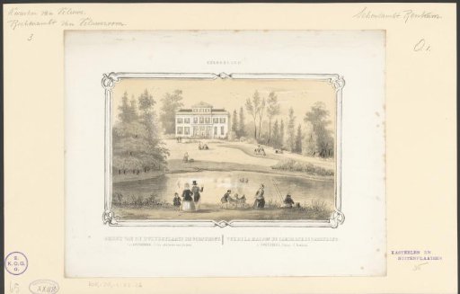 View of the estate De Oorsprong in Oosterbeek