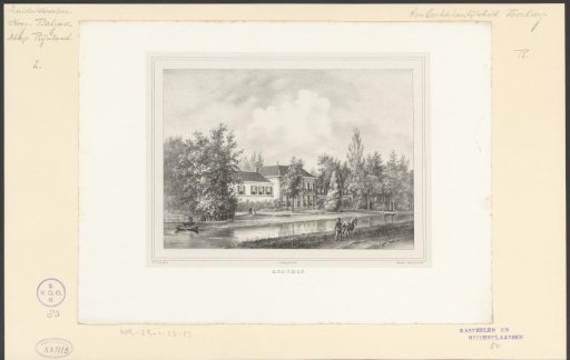 View of the country estate Rusthof