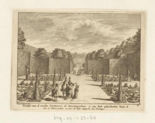 View of the First Flowerbeds on the Clingendael Estate