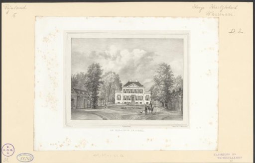 View of the country estate Duinrell