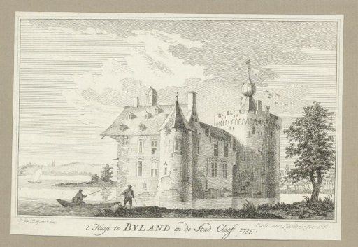 View of Kasteel Bylandt, 1735