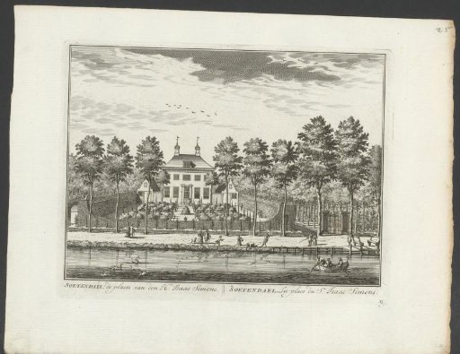 View of the country estate Soetendael