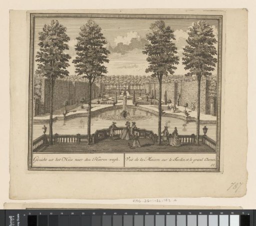 View from the Country Estate Watervliet to the Herenweg