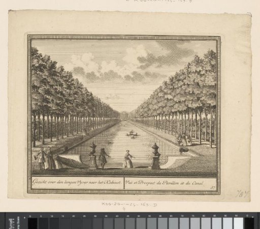 View of the Long Pond of the Country Estate Watervliet
