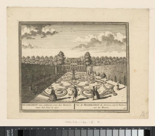 View of the Garden of the Country Estate Hogergeest