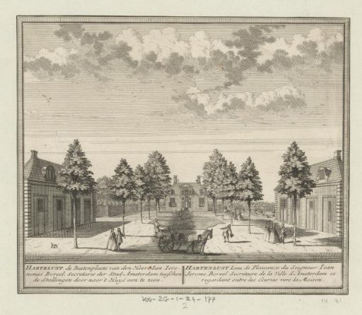 View of the country estate Hartenlust