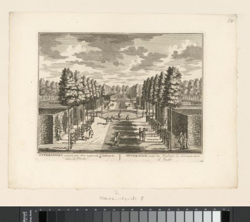 View from the country estate Otterspoor towards the Vecht
