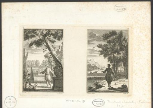 Two Men in a Garden
