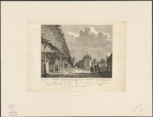 View of an avenue in Westkapelle