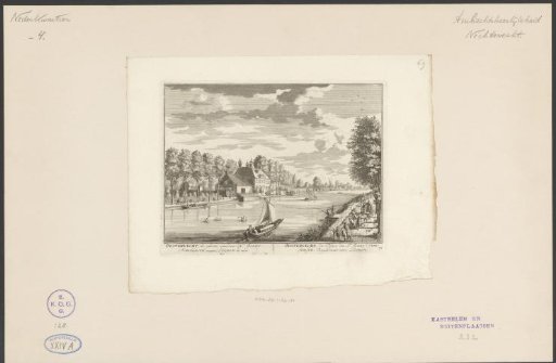 View of the country estate Oostervecht