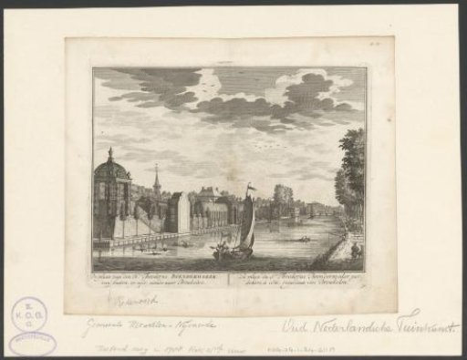 View of the country estate of Mr. Boendermaker near Breukelen