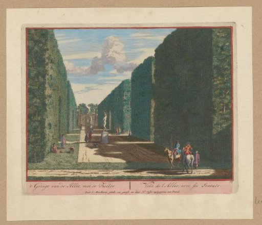 Sculpture gallery in the garden of Heemstede Castle