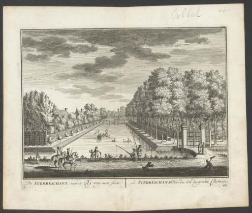 View of the garden of the country estate Sterreschans
