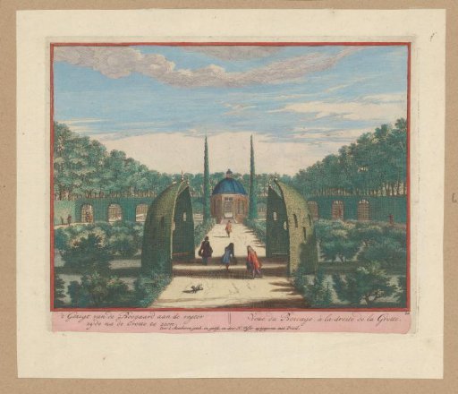 Orchard in the garden of Heemstede Castle