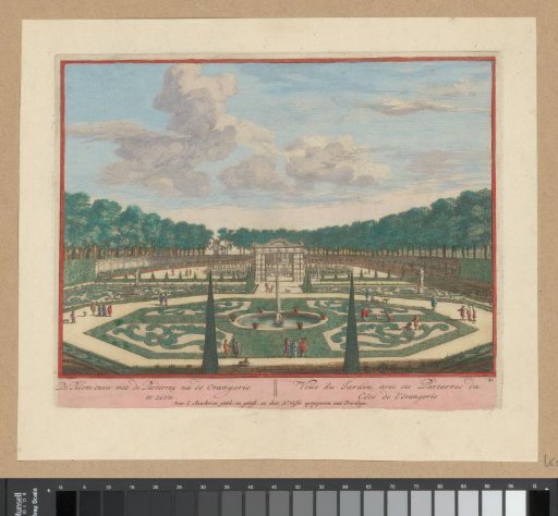 Formal gardens at Heemstede Castle
