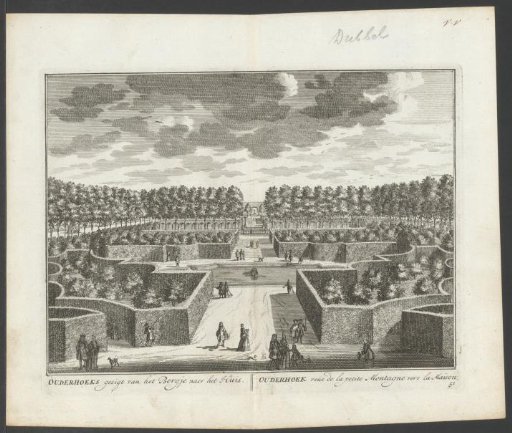 View of the garden of Ouderhoek