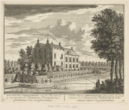 View of the country estate Cronenburgh