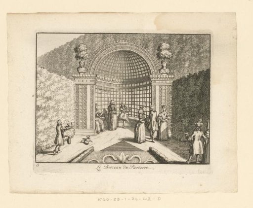 Pavilion in the garden of Gunterstein Castle, Breukelen