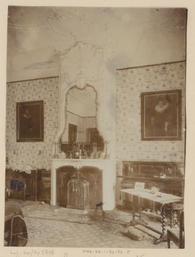 Fireplace in Goudestein House