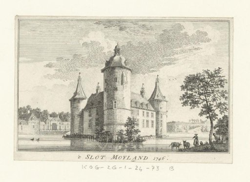 View of Castle Moyland, 1746