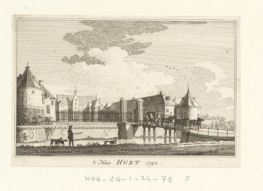View of the House Huet, 1742