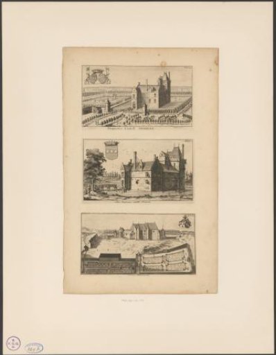 Views of Castle Hombeek and the Castle of Houtain-le-Val