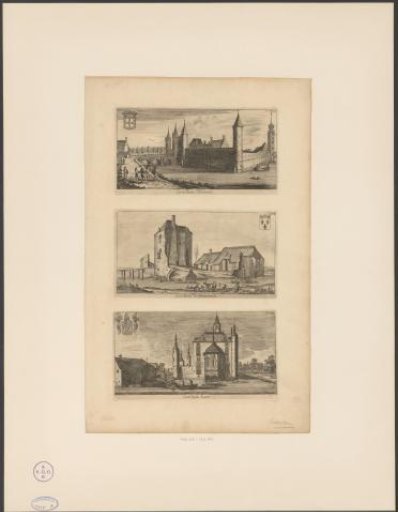 View of Castle Horst, Castle Immersele, Castle of Laer