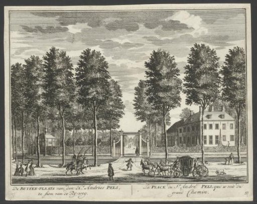 View of the country estate Vreedenoord