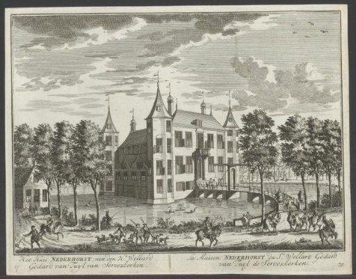 View of the castle Nederhorst