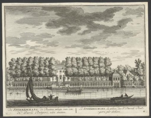 Country estate De Sterreschans on the Vecht
