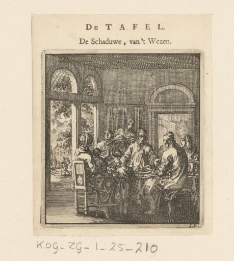 A family dining in a room