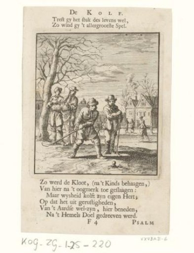 Boys Playing Kolf