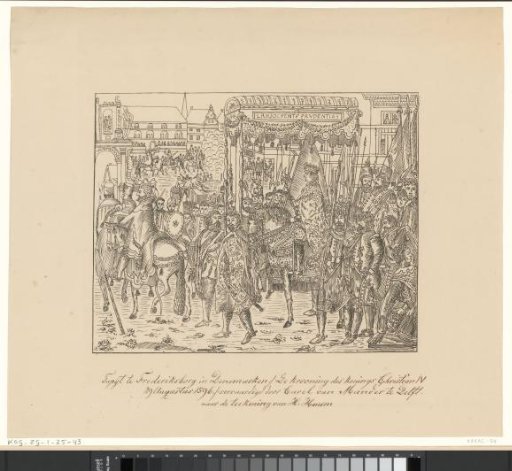 Coronation of Christian IV, King of Denmark and Norway, 29 August 1596