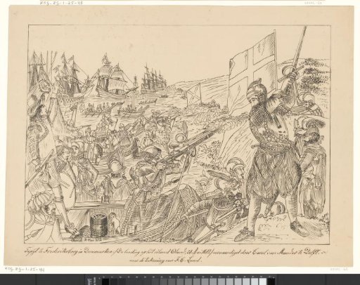 Landing on the island of Öland, 31 May 1612