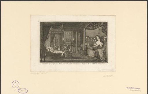Deathbed of William IV, Prince of Orange-Nassau, 1751