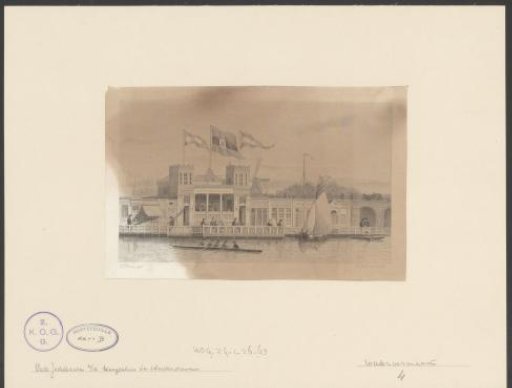 Clubhouse of rowing club De Hoop