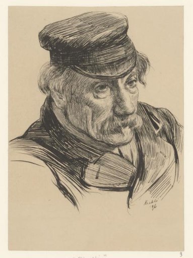 Portrait of a man named Slingertje