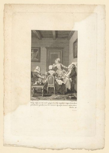 Illustration for 'History of Miss Sara Burgerhart', 1782