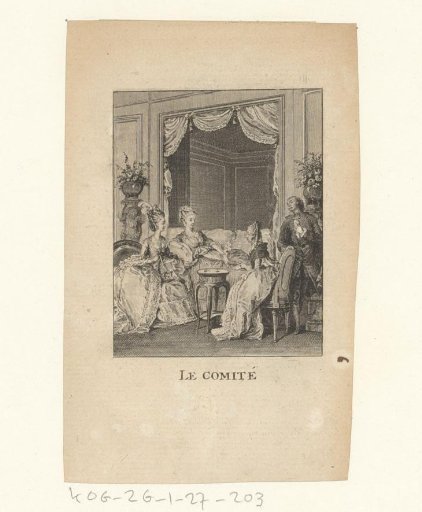 Three women in a boudoir