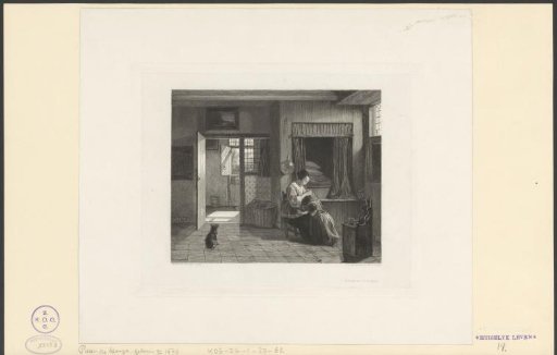 Mother Fleaing Her Child, Known as 'The Maternal Duty'