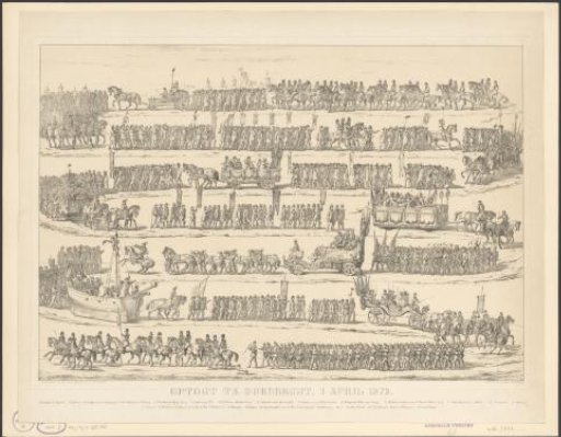 Parade in Dordrecht on the Occasion of the 300th Anniversary of the Capture of Den Briel