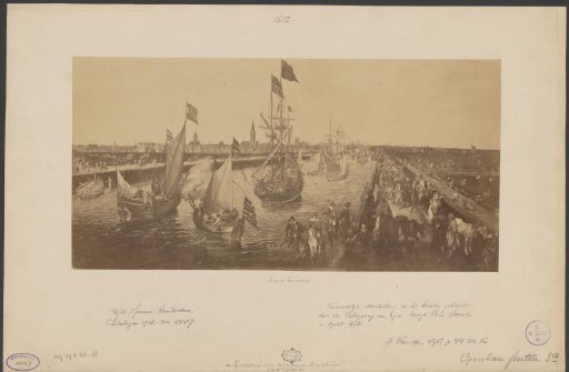 Departure of a dignitary from Middelburg