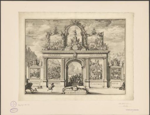 Triumphal Arch on the Plaats, 1691