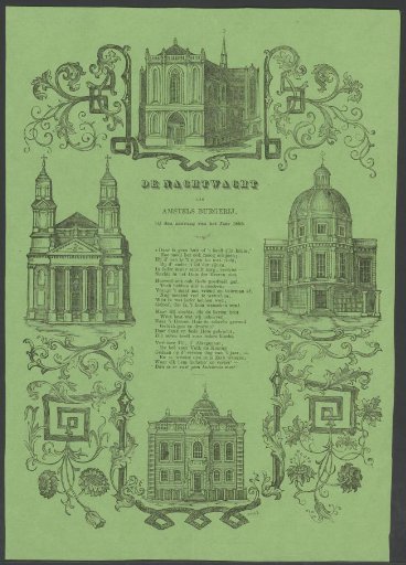 New Year's Wish of the Amsterdam Night Watch for the Year 1855