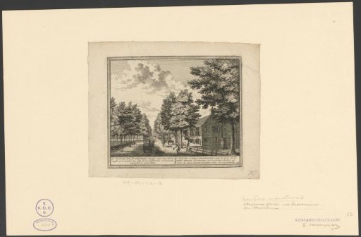 View of the inn Het Dronkenmanshuisje