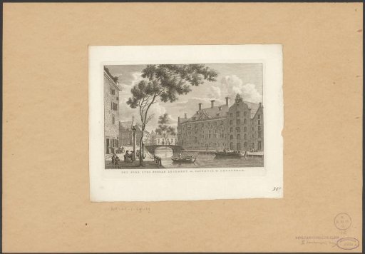 View of the Oudezijds Heerenlogement and Binnengasthuis in Amsterdam