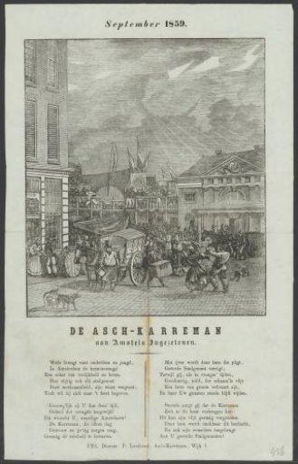 Fair Print of the Amsterdam Askarrenmen for the Year 1859