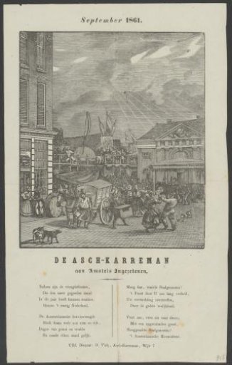 Fair Print of the Amsterdam Askarrenmen for the Year 1861