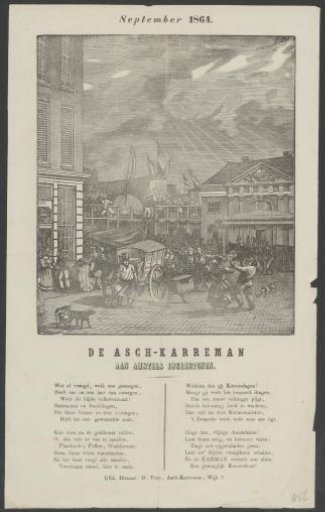 Fair Print of the Amsterdam Askarrenmen for the Year 1864